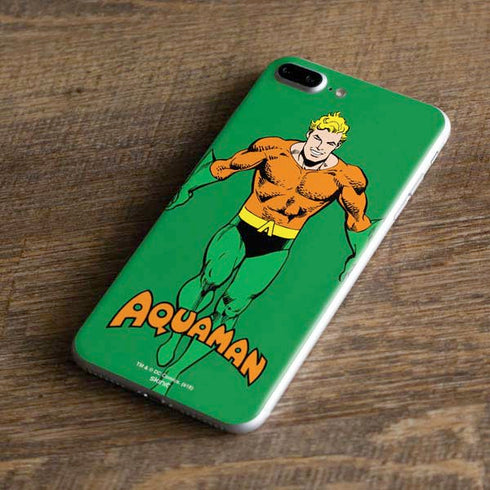 DC Comics Aquaman Classic Art Pose iPhone 8 Plus Skin